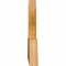 Ekena Millwork Portland Rough Sawn Timber Gable Bracket, Western Red Cedar, 48"W x 16"H x 2"D x 6"F, 8/12 Pitch GBW048X16X0206POR00RWR - alternate 5